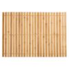 PODLOGA ZA TUŠ KABINU 59X40X0,6CM BAMBUS NATURAL FIVE - 1