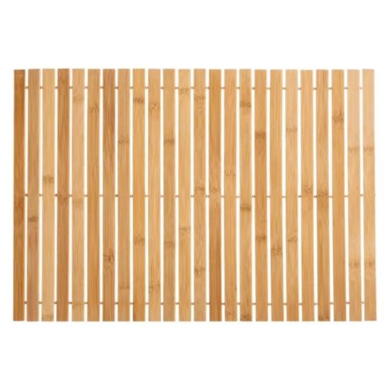 PODLOGA ZA TUŠ KABINU 59X40X0,6CM BAMBUS NATURAL FIVE