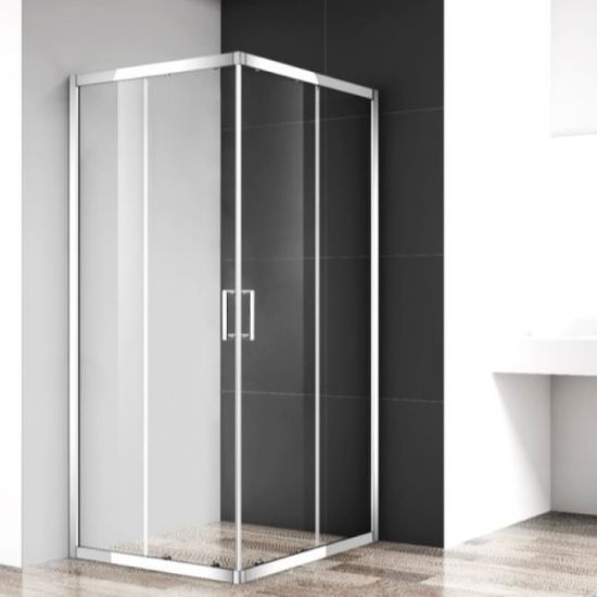 TUŠ PARAVAN KVADRATNI  80x80x190 6mm