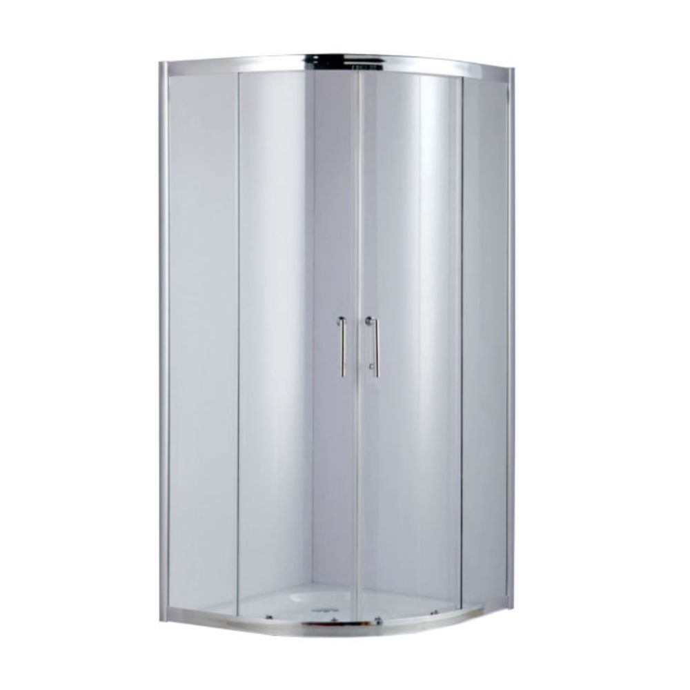 TUŠ PARAVAN POLUKRUŽNI 90x90x190 6mm (846RK101)