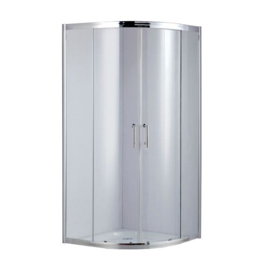 TUŠ PARAVAN POLUKRUŽNI R80x80x190 6mm
