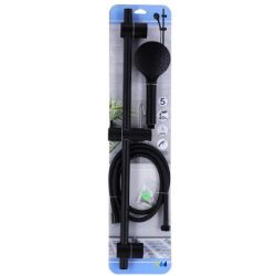 SET ZA TUŠ 150CM MAT CRNA TENDANCE