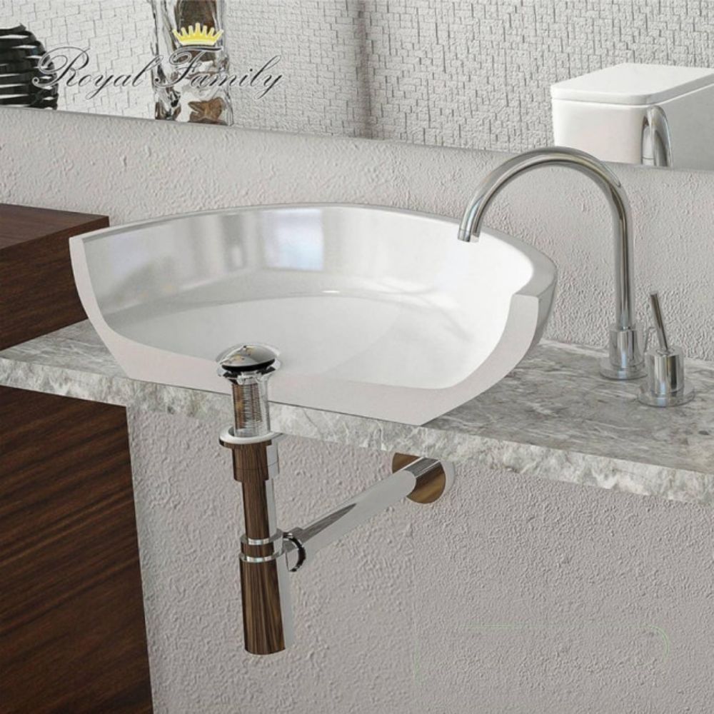 SIFON ČAŠA BEZ PILETE ABS-CH ZA LAVABO 32x250 KING