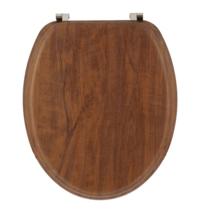 WC DASKA SA PLASTIČNIM OKOVIMA  50X37.5X5.5CM AKACIJA