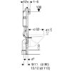 ELEMENT ZA MONTAŽU ZA KONZOLNU WC ŠOLJU DELTA H=112cmDUOFIX - 3