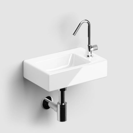 LAVABO KERAMIČKI 40 × 22 × 11.5 cm BELI