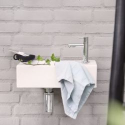 LAVABO KERAMIČKI 40 × 22 × 11.5 cm BELI
