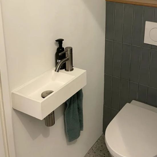 LAVABO KERAMIČKI 40 × 22 × 11.5 cm BELI