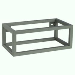 Slika NOSAČ ZA LAVABO SA DRŽAČEM ZA PEŠKIR 40 × 22 × 15 cm ZELENI