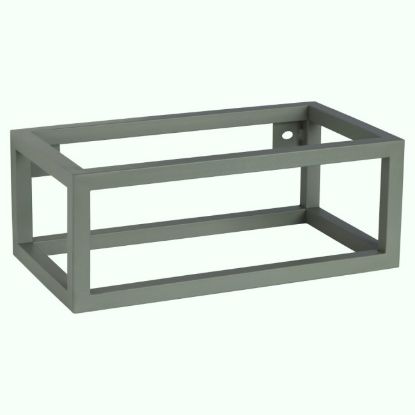 Slika NOSAČ ZA LAVABO SA DRŽAČEM ZA PEŠKIR 40 × 22 × 15 cm ZELENI