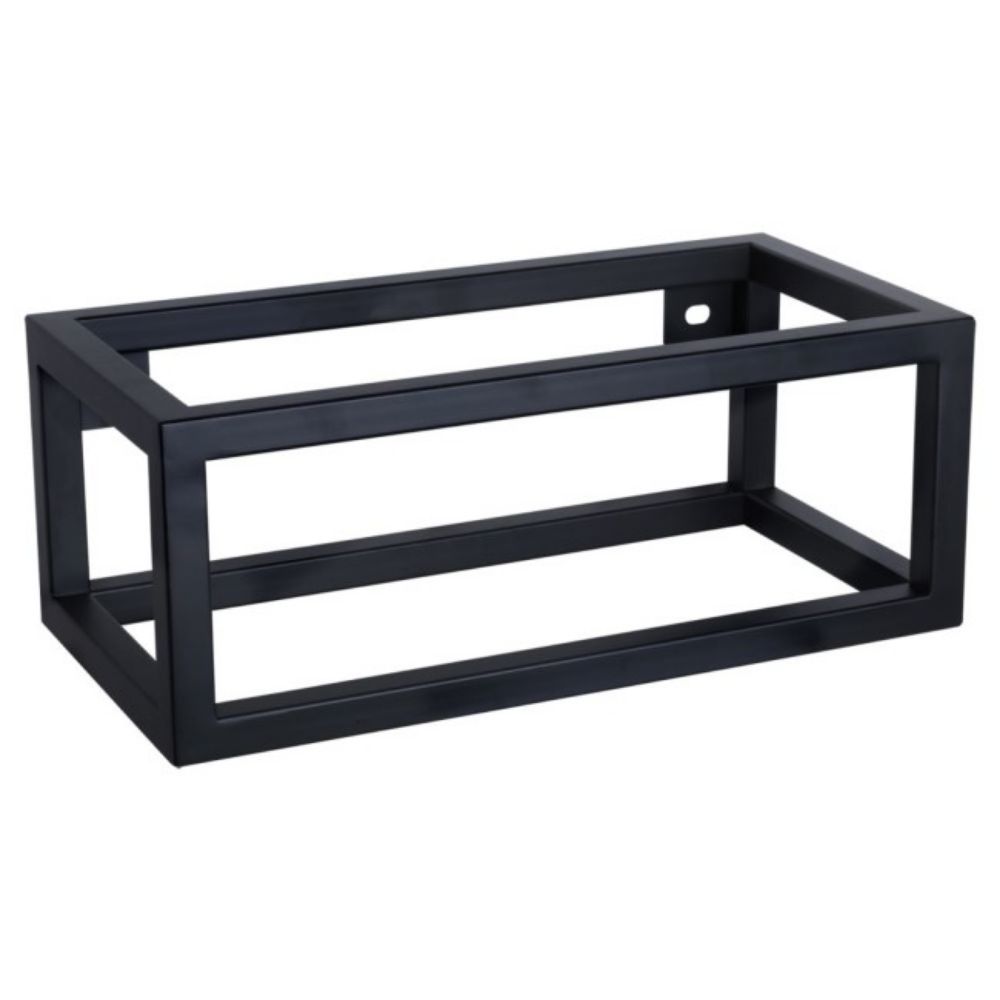 NOSAČ ZA LAVABO SA DRŽAČEM ZA PEŠKIR 40 × 22 × 15 cm CRNI