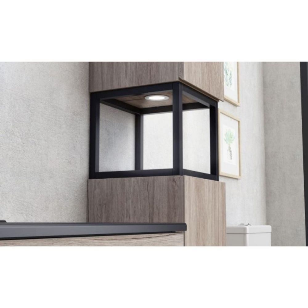 ORMARIC KUPATILSKI VERTIKALNI ZIDNI COLMUN  PVC SIVI INTERC