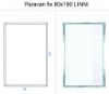 PARAVAN FIX 80X190 LINNI - 1