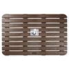 PODLOGA ZA TUŠ KABINU 80X3X50CM PP BRAON - 2