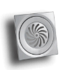 PODNA REŠETKA 150X150/fi130mm INOX - 1