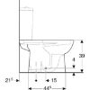 WC ŠOLJA GEBERIT ZA MONOBLOK SIMPLON SELNOVA - 2