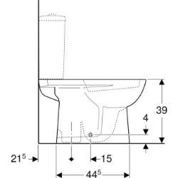 WC ŠOLJA GEBERIT ZA MONOBLOK SIMPLON SELNOVA