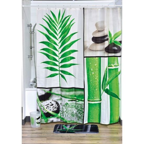 ZAVESA ZA KADU 180 x 200 CM POLIESTER, JUNGLE