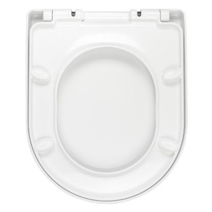Slika WC DASKA BLITZ  2200GR  INOX OKOV 415-445X356 DUROPLAST TAKE OFF
