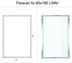 PARAVAN FIX 90X190 LINNI