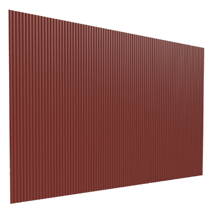TRAPEZNI PROFIL TR10/100 DUBINE 10MM 1.135X2M CRVENI ( 2.27m2