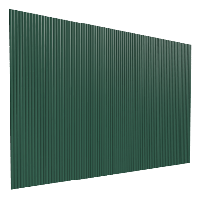 TRAPEZNI PROFIL TR10/100 DUBINE 10MM 1,135X2M ZELENI ( 2.27m2 )
