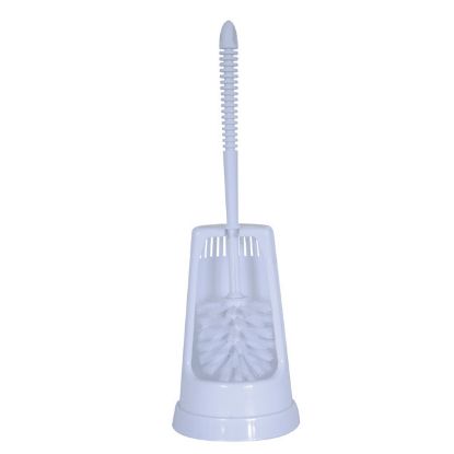 WC ČETKA REBRASTA BELA PVC