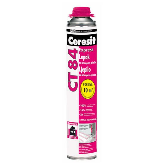 LEPAK ZA STIROPOR CT-84 POLIURETANSKI 850ml