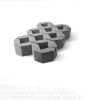 BEHATON Raster - Cement siva 0.96 M2/red - 1