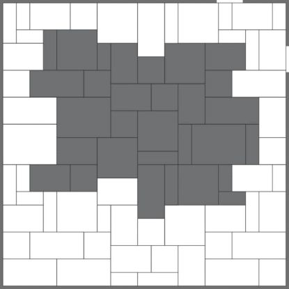 BEHATON Coloseum - Moka 0.93 M2/red