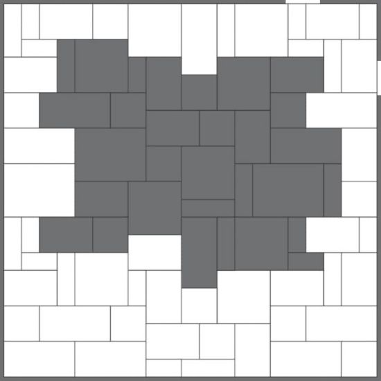 BEHATON Coloseum - Moka 0.93 M2/red