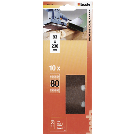 TRAKA BRUSNA PERF."DRVO&METAL"-A-93X230M