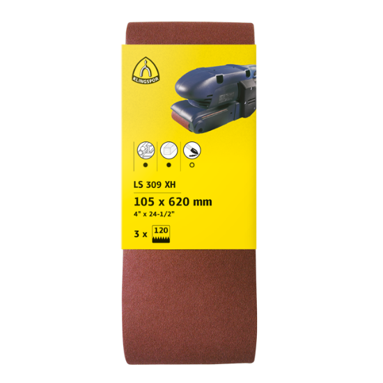 KRATKE TRAKE 75X457mm, GRAN.40, 3KOM.