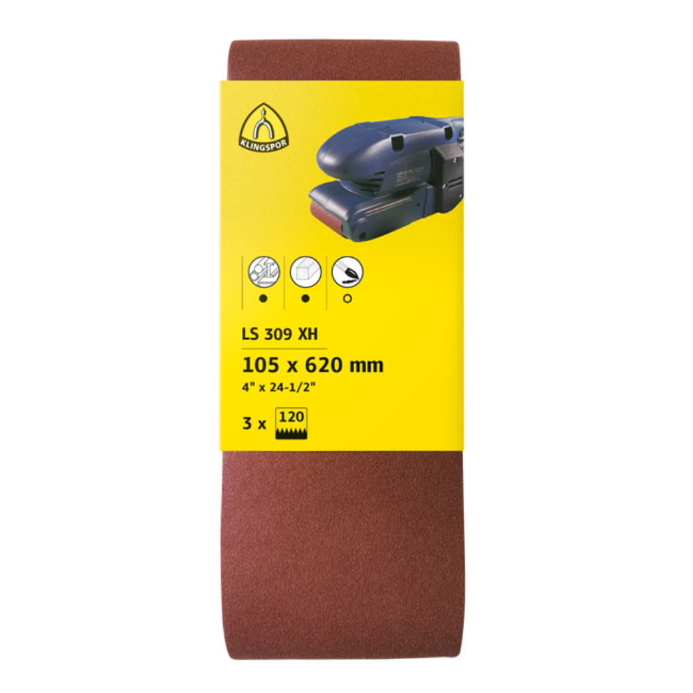 KRATKE TRAKE 75X457mm, GRAN.100, 3KOM.