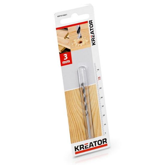 BURGIJA ZA DRVO 3X60   Kreator alati