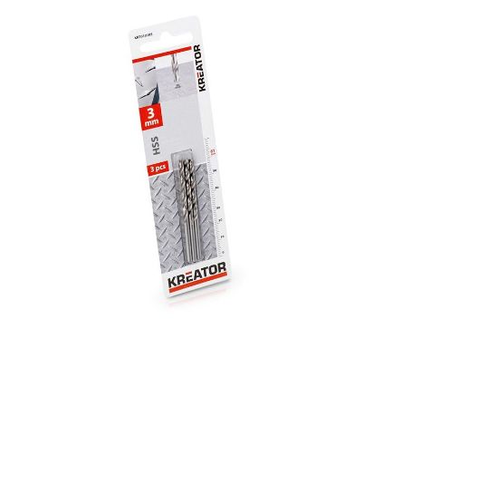 BURGIJE ZA METAL HSS 3X61 3KOM.   Kreator alati