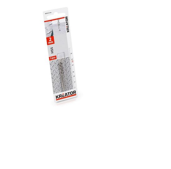 BURGIJE ZA METAL HSS 2X49 3KOM.   Kreator alati