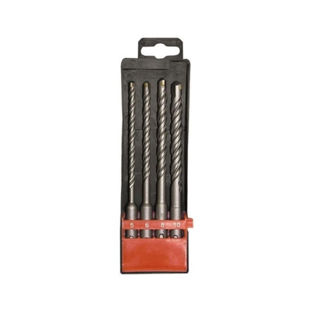 BURGIJE SET ZA BETON 4kom 5-6-8-10X160mm SDS PLUS