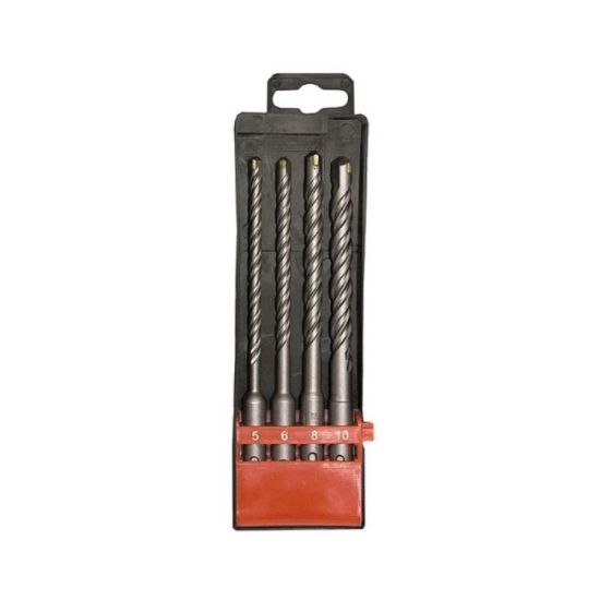 BURGIJE SET ZA BETON 4kom 5-6-8-10X160mm SDS PLUS