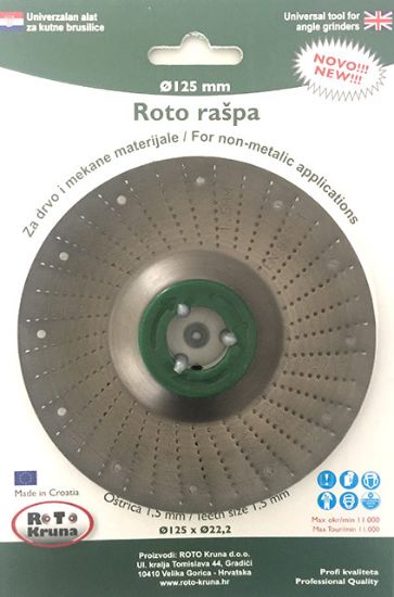 ROTO TURPIJA fI 125-1.5MM