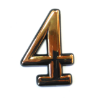 BROJ KUĆNI 4 PVC - 1