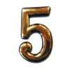 BROJ KUĆNI 5 PVC - 1