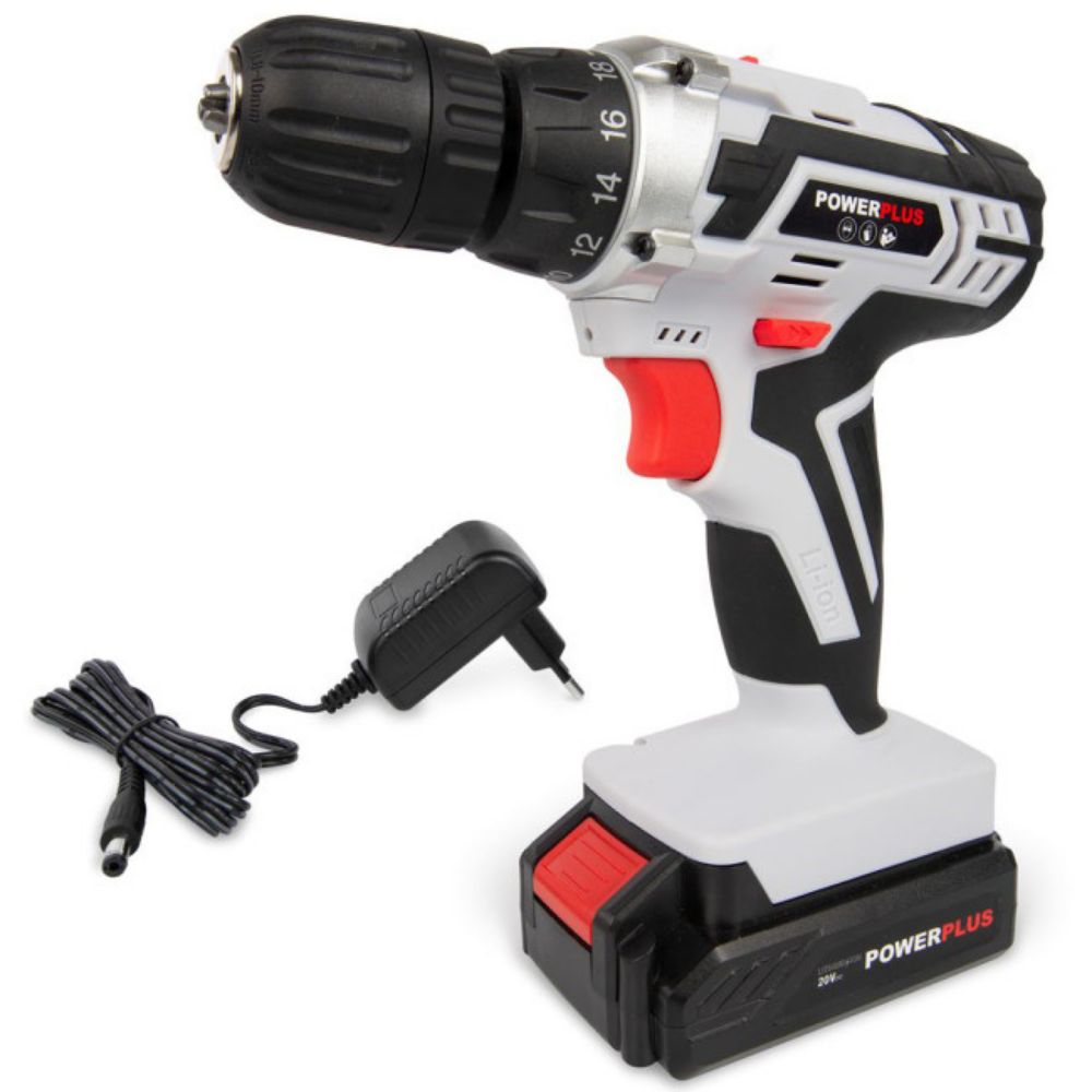 BUŠILICA AKU 20V LI-ION POWERPLUS