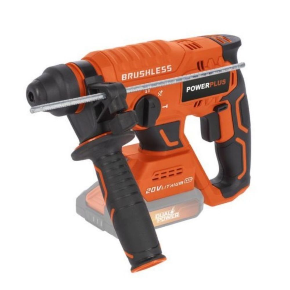 BUŠILICA UDARNA 20V ZA ŠTEMOVANJE+BATERIJA 2.0AH+PUNJAČ POWERPLUS