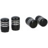 KAPE ZA VENTIL 4 KOM ALU CRNO-SIVE DUNLOP - 1