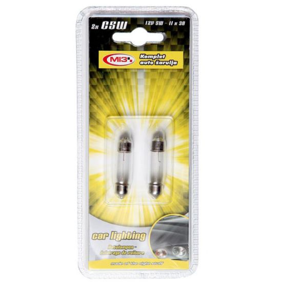 SIJALICA 12V 5W C5W 11x38 SOFIT SET 2KOM MI3 35333