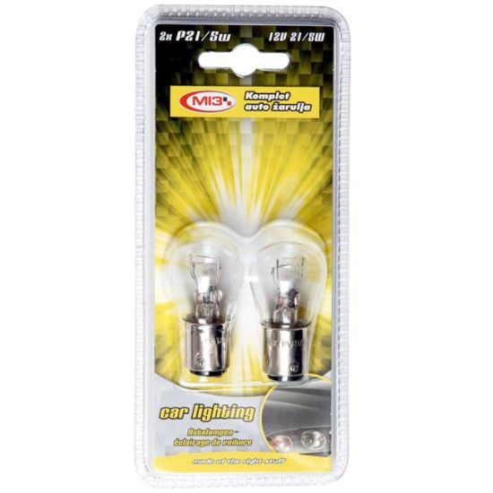 SIJALICA 12V 21W BA15S SET 2KOM MI3 35328