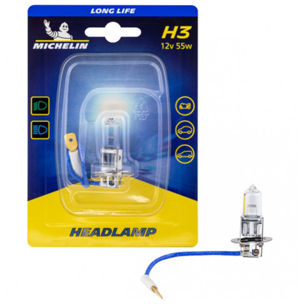 SIJALICA ZA AUTO H3 12V 55W LONG LIFE MICHELIN