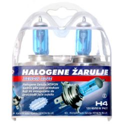 SIJALICA 12V H4 60/55W XENON BLUE SET 2KOM MI3 35316