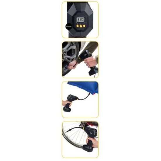 KOMPRESOR VAZDUŠNI DIGITALNI 12V 125PSI DUNLOP
